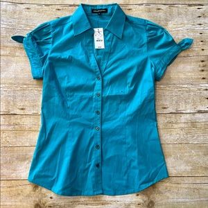 Express Design Studio Button Down Blouse